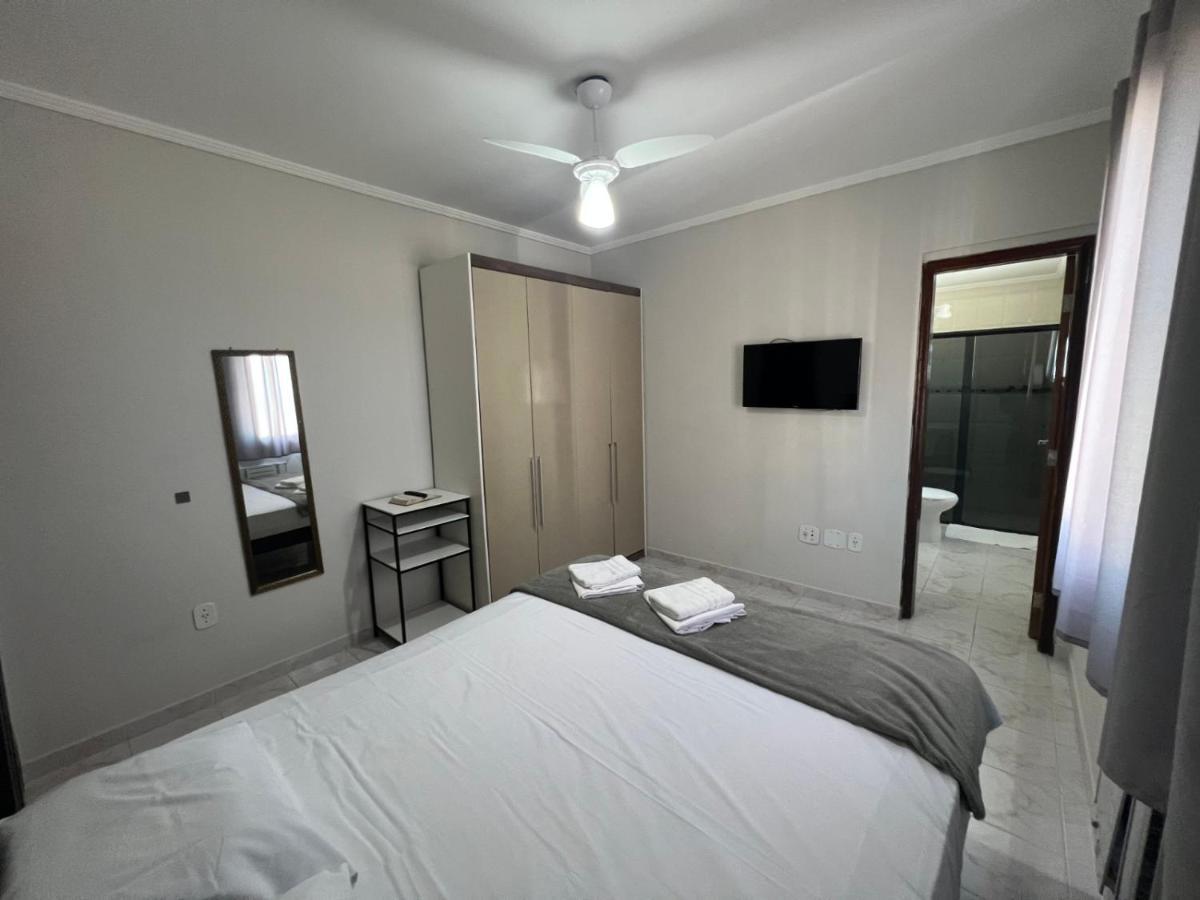 Apartamento Guilhermina De Frente Para O Mar Praia Grande  Kültér fotó