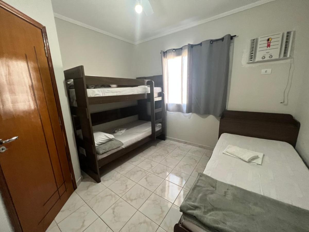 Apartamento Guilhermina De Frente Para O Mar Praia Grande  Kültér fotó