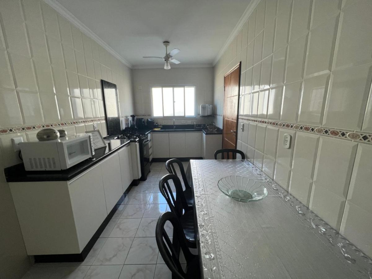 Apartamento Guilhermina De Frente Para O Mar Praia Grande  Kültér fotó