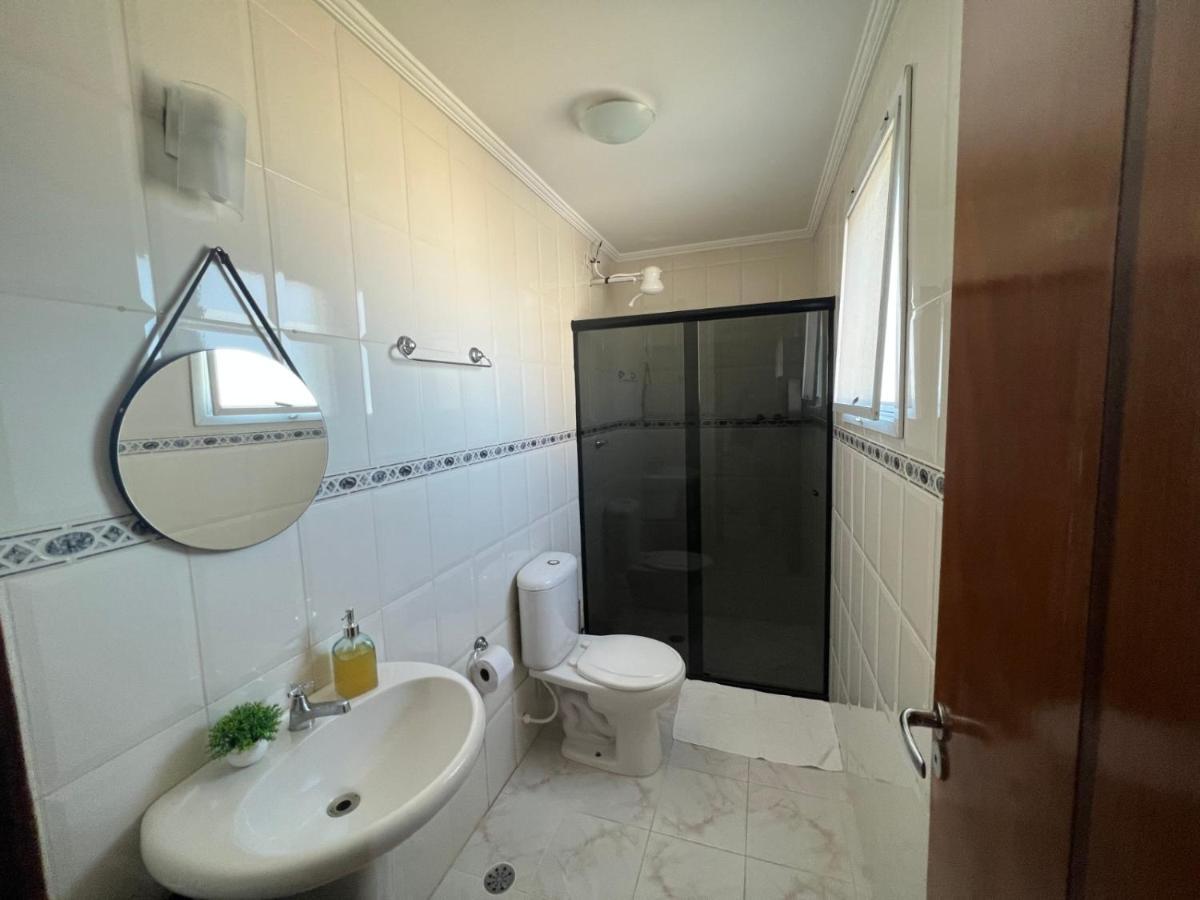 Apartamento Guilhermina De Frente Para O Mar Praia Grande  Kültér fotó